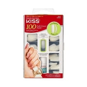 KISS - 100 NAILS ACTIVE LONG SQUARE