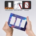 thumbnail image 4 of Cyber City Punk Switch Cover Decorative Wall Plate 3-Gang Standard Size, 4 of 5