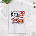 thumbnail image 2 of WUANDIXFA Baby Boy Clothes 1 Year Old Clothes First Birthday Outfit Boy Short Sleeve T-Shirt Summer Outfits (White, 7-8 Years), 2 of 4