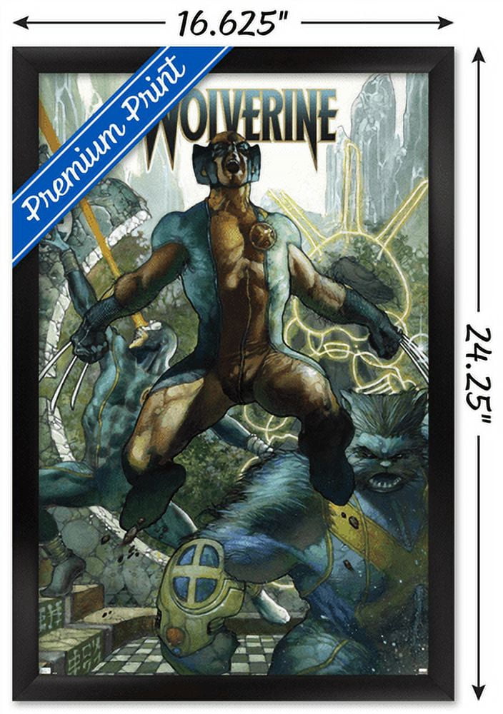 Marvel Comics - Wolverine - Astonishing X-Men #28 Wall Poster, 14.725" x 22.375", Framed
