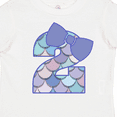 thumbnail image 4 of Inktastic 2nd Birthday Mermaid 2 Year Old Girl Girls Toddler T-Shirt, 4 of 5