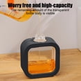 thumbnail image 4 of Bote dispensador de jabón de viaje de 300 ml con bomba de bloqueo, champú recargable resistente a fugas y envase para jabón de manos, gel de duccha, jabón para platos y detergente para la ropa, 4 of 6