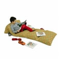 thumbnail image 3 of Crabs Floor Pillow Lounger Cover, Themed Cartoon Style Crabs and Shells and a Sand Castle on Beach Print, Nap Mat Printed Fabric Case for 5 Pillows, 88" x 27", Pale Coffee, by Ambesonne, 3 of 5