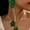 greener, variant on Women's Personalised Exaggerated Gradient Flower Snake Bone Chain OT Clasp Necklace Stud Necklace