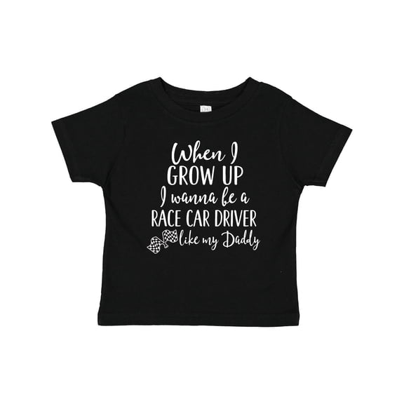 Inktastic Future Race Car Driver Like Daddy Boys Baby T-Shirt