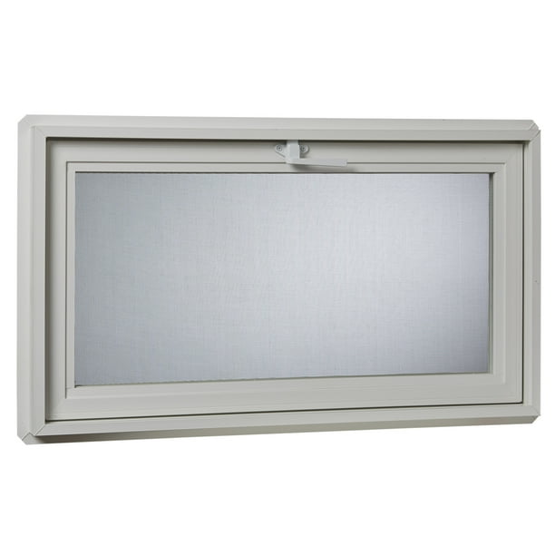 32 X 14 VINYL BASEMENT HOPPER WINDOW INSULATED