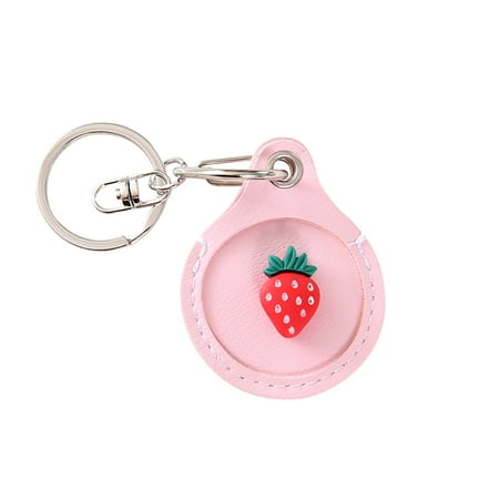 WANYNG AirTag Protective Sleeve Case Anti-lost Keychain Holder Key Finder