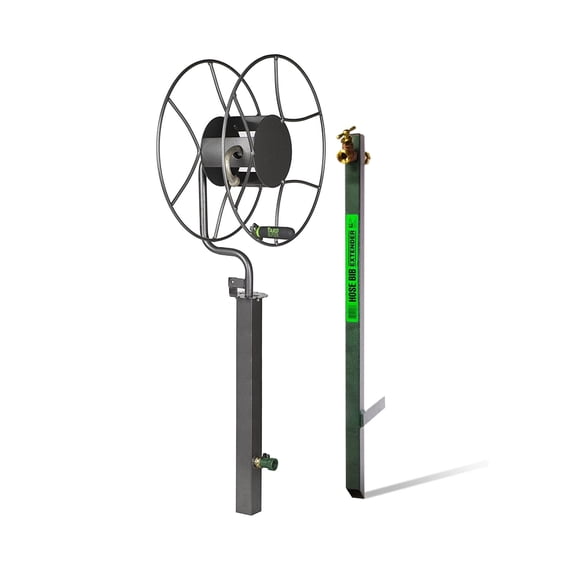 Yard Butler ISR-360 Water Caddy for Yard or Garden Free Standing Swivel Hose Reel