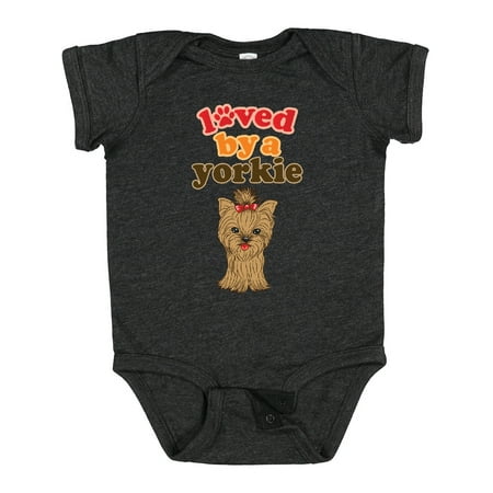 

Inktastic Yorkshire Terrier Dog Yorkie Gift Baby Boy or Baby Girl Bodysuit