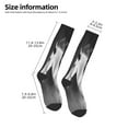 thumbnail image 2 of Lsque Running horses Printed Crew Socks Men's Women's LightWeight Thin Casual Calf Socks ,Knee High Socks,Cotton Socks, 2 of 6