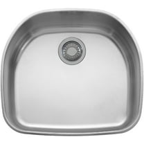Franke PCX 110-2109 Stainless Steel 22-1/4in Rectangle Single Basin Sink
