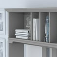 thumbnail image 3 of Bush Furniture Salinas 60W Hutch for L Shaped Desk in Cape Cod Gray, 3 of 6