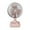 Pink, variant on YongCo Retro Metal Fan USB Power 3 Speed Setting Vintage Style Desktop Cooling
