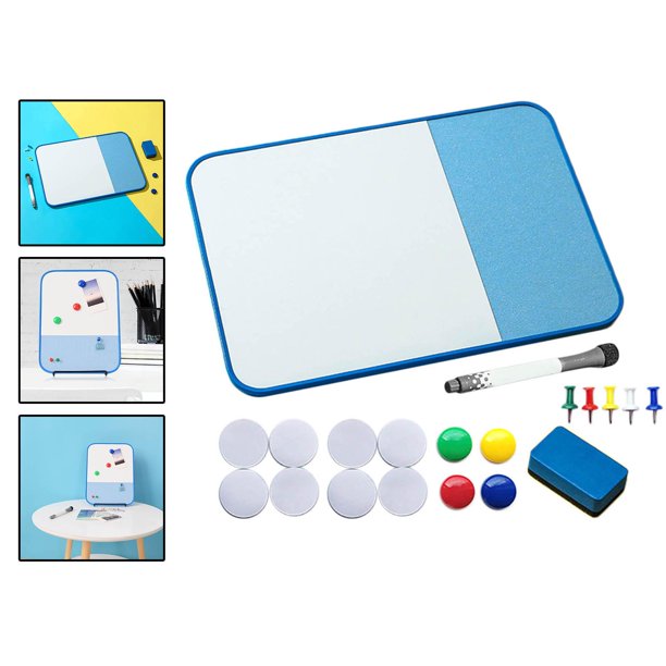 Tablero de corcho para , organizador de planes, pizarra blanca, Sharpla Tablero de mensajes