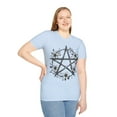 thumbnail image 5 of Pentagram Tee with Floral Design - Five Color Choices, 5 of 8