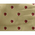 thumbnail image 1 of oneOone Georgette Viscose Fabric Strawberry Fruit Print Sewing Fabric BTY 42 Inch Wide, 1 of 4