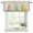 Pink Green, variant on Easter Curtain Valances for Windows, Kitchen Valance Window Treatments Panel 2 Pack, Gnomes Colorful Eggs Butterfly Flowers Blue Check Rod Pocket Short Curtains for Bathroom Bedroom 42 x 12 Inch