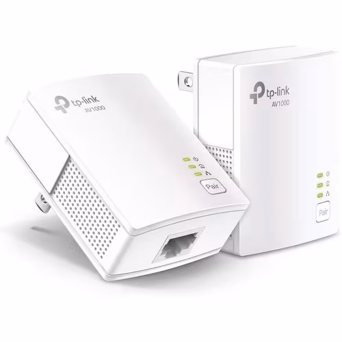 TP-Link AV1000 Gigabit Powerline Starter Kit - White