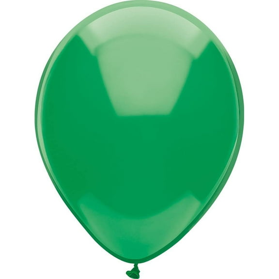 5" Partymate Latex Balloons Forest Green 50ct Made in USA