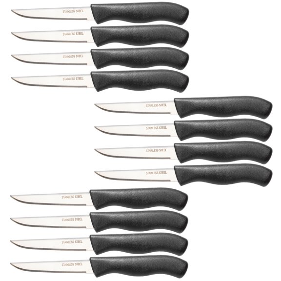 Brenium Paring and Garnishing Knife, 12-Piece Set, 3 inch Blade, Fruits, Vegetable, Cutting, Peeling