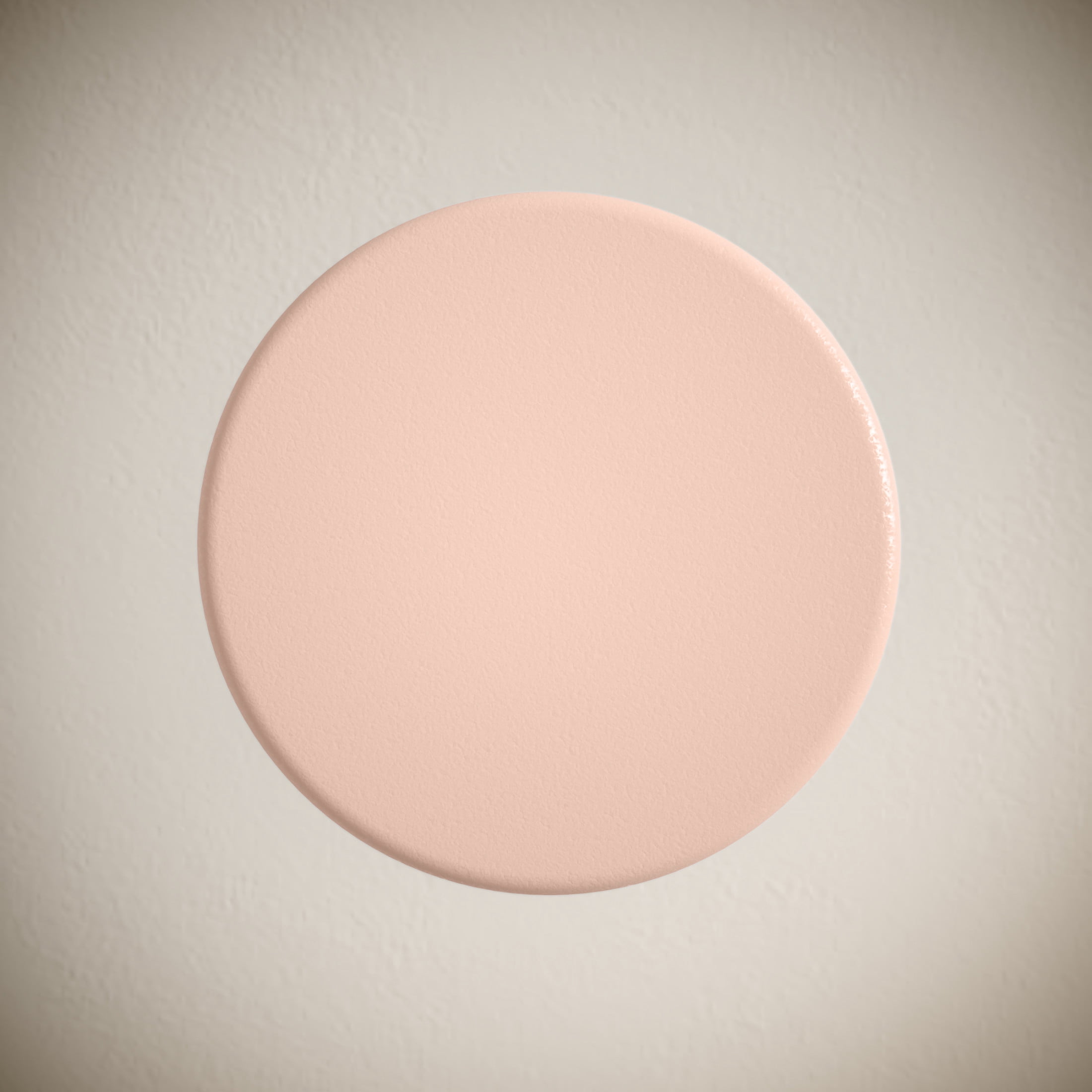Lisse Concrete Bathroom Sink Non-Overflow Pop Up Drain in Matte Blush