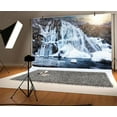 thumbnail image 5 of 7 x 5 ft Winter Mountain Lake Backdrop Park Photography Winter Nature Background Outdoor hiking camping Picnic party Home decor Photography studio Photography props, 5 of 5