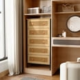 thumbnail image 3 of Crestlive Products 5-Drawer Dresser PE Rattan Vertical Storage Tower Chest, 3 of 9