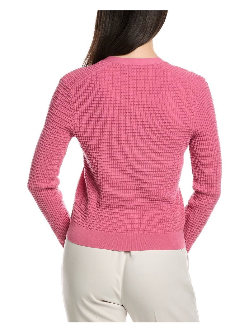 Theory womens Lace Trim Cardigan, m, Pink - Walmart.com