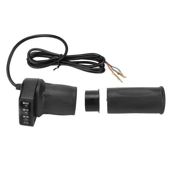 36V Half Twist Throttle With Battery Indicator For Folding Mini Electric Bikes Scooters