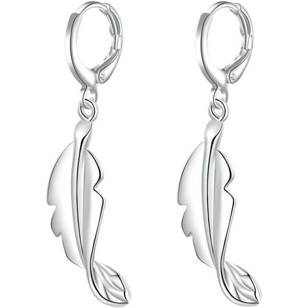 Western Earrings for Women Dangling, Silver Earrings Set for Women Leaf Holiday Wedding Gifts for Women[j763]