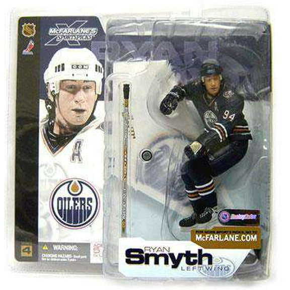 Ryan Smyth Action Figure Black Jersey Variant Sports Picks Series 4