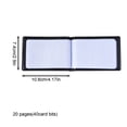 thumbnail image 3 of Business Card Album Organizer 40 Card Slots Large Capacity, Name Card Book Holder for Office Professional Use, Portable Hardcover PU Material Card Storage, 3 of 3