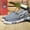 Gray, variant on ZTTD Men's Canvas Casual Flat Shoes Breathable Comfortable Soft Lightweight Shoes