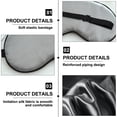 thumbnail image 3 of Imitation silk mask, double-sided shading, eye protection, sleep mask, adjustable buckle maskstyle:style3;, 3 of 4
