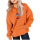 thumbnail image 2 of Cowsor Cute Hoodie for Teen Girls Trendy Bow Print Preppy Hooded Sweatshirts Kids Pullover Long Sleeve School Outfits, 2 of 7