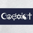 thumbnail image 3 of CafePress - Coexist Long Sleeve T Shirt - Unisex Cotton Long Sleeve T-Shirt, 3 of 4