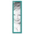 thumbnail image 2 of ArtToFrames 11" x 45" Turquoise Picture Frame, 11x45 inch Blue Wood Poster Frame (WOM-4588), 2 of 8