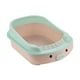 thumbnail image 5 of Caja de arena para gatos Bandeja de arena Caja de arena para gatos fácil de limpiar Caja de arena semicerrada, 5 of 9