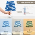 thumbnail image 3 of Ryvnso LED Bedside Table Lamp Fishes Bedroom Desk Lamps Nightstand Lampshade M, 3 of 7
