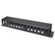 thumbnail image 1 of Organizador Horizontal de Cables Intellinet Network Solutions para Rack de 19' 2U con Cubierta Negro, 1 of 2