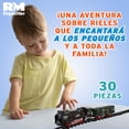 thumbnail image 3 of Juguete Tren Eléctrico Luz, Humo y Sonido 5 Vagones 624 cm, 3 of 5