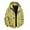 Yellow, variant on Maean Womens Plus Size Windbreaker Oversized Waterproof Hoodie Casual Coat Running Hiking Athletic Jackets