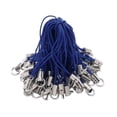 thumbnail image 2 of Bunblic 100 Pieces Phone Lanyards Phone Dangle Straps Wrist Lanyards DIY Phone Ropes Lariat Charm Lanyards for Flash Decors Keychains Deep Blue, 2 of 8
