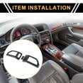 thumbnail image 2 of Ofertas Únicas 1 Juego de Cubierta de Ventilación de Aire, Cubierta del Enchufe de CA para Ford F-150 2015-2020 Patrón de Fibra de Carbono ABS Negro, 2 of 6