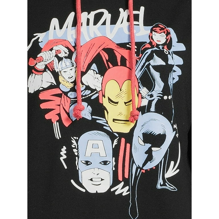 Graphic Hoodie Avengers Junior\'s Print Marvel