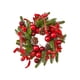 thumbnail image 2 of Puntoco Corona de pino de Navidad Decoración navideña Colgante de puerta Colgante de pared Colgante de ventana Colgante de chimenea Anillo colgante de fiesta navideña, 2 of 6