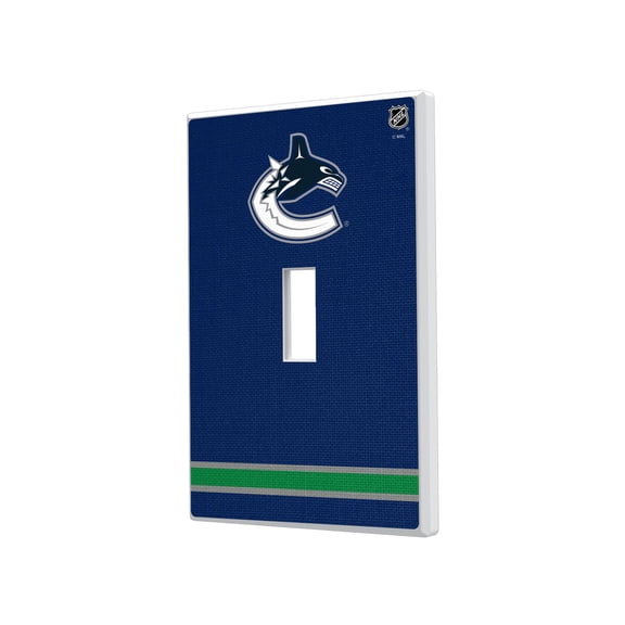 Vancouver Canucks Single Toggle Lightswitch Plate