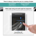 thumbnail image 4 of Air Conditioner Portable Mini Cold Air Conditioner Small Fan Cooling Fan Small Cooler Small Air Conditioner Usb Charging Desktop Electric Fan Home Office Mute Handheld Humidification Cool, 4 of 9