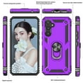 thumbnail image 5 of LeYi For Samsung Galaxy A54 Phone Case and Screen Protectors 2 Pack, Mobile Case, Purple, 5 of 7