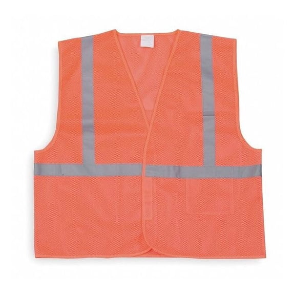 Condor Large Class 1 High Visibility Vest, Orange 1YAD5